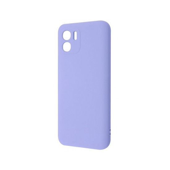 Capa de Silicone com Moldura de Ccâmera para Xiaomi Redmi A1/Redmi A2 Roxo